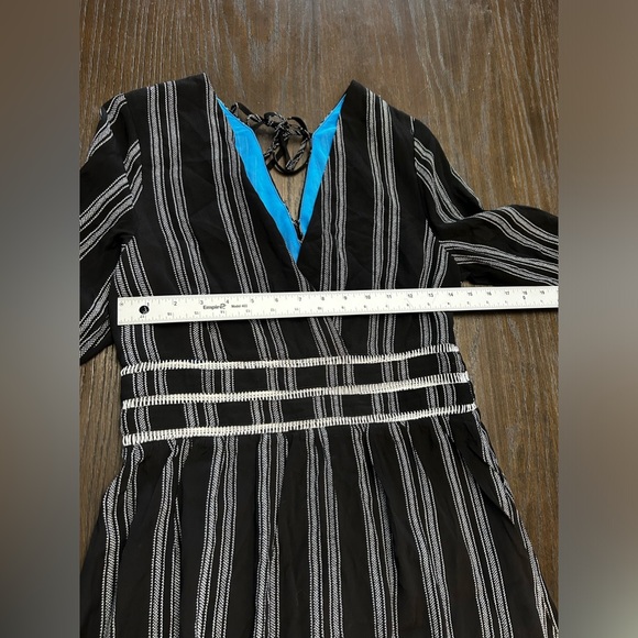 Tunic dress midi v neck a lined whimsical goth dark fairy dreamy - Picture 8 of 11